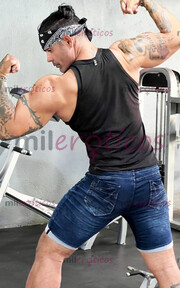 HOMBRE MACHO MAMADO. MAN FIT MUÑECO DE SONORA 21CMS REALES - FOTO 2