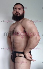 ALTO GUAPO MAMADO BARBÓN VERGÓN Y MUY LECHERO - FOTO 2
