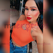 CHICA TRANS DISPUESTA A COMPLACERTE TUS FANTASIAS SEXUALES - FOTO 2