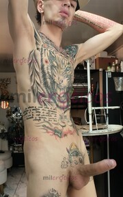 FLACO ACTIVO BLANCO VERGON TATUADO MORBOSO - FOTO 6