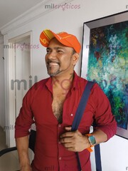 GUAJIRO NEGRO MONDA GRUESA VELLUDA ACTIVO VARONIL - FOTO 5