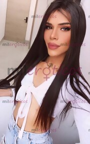 LUJURIOSA, SEXI Y COMPLACIENTE CHICA TRANS 20 AÑOS VERGONA 21 CENTÍMETROS - FOTO 9
