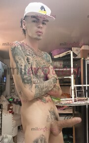 FLACO BLANCO TATUADO VERGON SERIO MORBOSO - FOTO 8