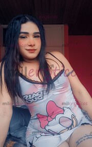 FEMENINA COMO TE GUSTA NIÑA TRANS GRANDOTA CON RICOS SENITOS CULO Y PENE - FOTO 1