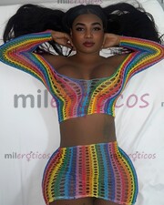 MUJER NEGRA ACTIVA Y PASIVA DOMINANTE FULL ERECTA CARIÑOSA JUGUETONA - FOTO 5