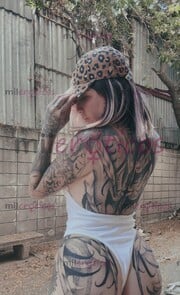 ENGEL MODELO TATUADA ..NO CUENTO CON LUGAR - FOTO 5
