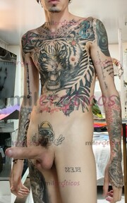 FLACO VERGON ACTIVO BLANCO TATUADO MORBOSO - FOTO 10