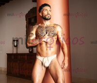 HIBROCALIDO ACTIVO, TATUADO MORENO Y PELUDO CON VERGA GRUESA - FOTO 10