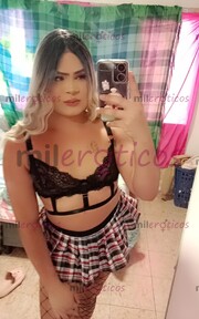 HOLA SOY CRISTINA UNA CHICA TRANS EN PATIO BONITO - FOTO 6