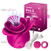 1927187 SATISFYER SUCCIONADOR CLÍTORIS VIBRADOR MODERN BLOSSOM JUGUETESEX - FOTO 3