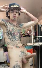 FLACO TATUADO BLANCO VERGON ACTIVO MORBOSO - FOTO 10