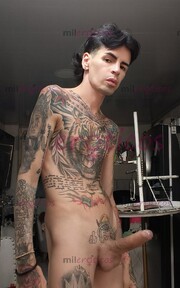 FLACO VERGON BLANCO TATUADO ACTIVO MORBOSO - FOTO 4