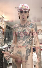 FLACO ACTIVO TATUADO VERGON MORBOSO SITIO - FOTO 6