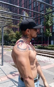 MORENO MORBOSO, FETICHISTA, TATUADO Y PUERCO - FOTO 7