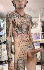 FLACO BLANCO TATUADO VERGON MORBOSO FETICHERO - FOTO 8