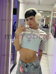 CHICO TWINK FEMBOY 18 AÑOS PASIVO EN LA CIUDAD - FOTO 7