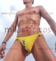 MACHO ACTIVO CON EL CHIMBO GRUESO REALIZA MASAJES ÉROTICOS A HOMBRES ARDIENTES - FOTO 1