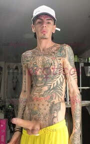 FLACO VERGON ACTIVO TATUADO BLANCO ARRECHO - FOTO 6