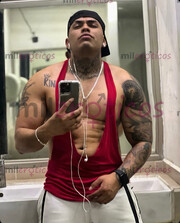 CHACALON MEXICANO , VARONIL , TATUADO , MAMADO 100% REAL - FOTO 8