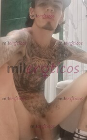 FLACO BLANCO TATUADO ACTIVO SERIO MORBOSO LECHERO - FOTO 6