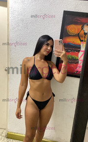 SARA FLACA TALLADORA Y CALIENTE CON GANAS DE COMPLACERTE - FOTO 3