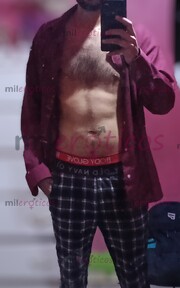 JOVEN DOTADO ACTIVO VARONIL, DELGADO BUEN CUERPO VELLUDO BARBA - FOTO 5