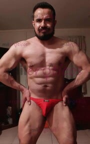 DANTE ALCALÁ MACHO VIRIL FISICOCULTURISTA SERVICIO DE MUSCLEWORSHIP ESCORT - FOTO 5