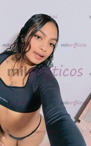 HOLA CARIÑO DISFRUTA DE ESTA HERMOSA MORENA PELINEGRA ,CABELLO LARGO - FOTO 1