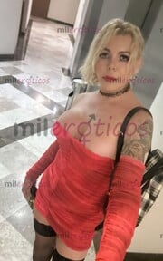 MUJER, TRANS, BLANCA, RUBIA DE BABIS GRANDES Y CUERPO. EXQUISITO - FOTO 10