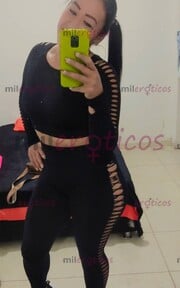 BELLA MUJER FIGURA SENSUAL DELGADA DE CABELLO NEGRO TODO NATURAL - FOTO 9