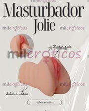MASTURBADOR JOLIE TEXTURIZADO SILICONA MEDICA REALISTA - FOTO 8