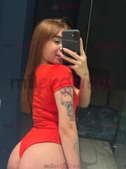 FLACA PELIRROJA, TATUADA Y MUY CALIENTE ESTARÉ AGUSTA DE ATENDERTE - FOTO 3
