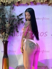 ATLETA PELINEGRA FLACA HERMOSA DIVERTIDA CALIENTE EXÓTICA - FOTO 10