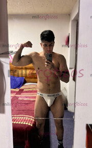 JOVEN ATLÉTICO VARONIL, GUAPO CON BUENA HERRAMIENTA, Y CULO PARA DARTE PLACER. - FOTO 1