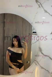 PELI NEGRA CALIENTE CON SENOS LINDOS SERÉ TU MEJOR FANTASÍA - FOTO 9