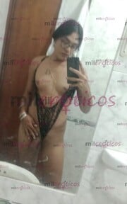 FUL LECHERA Y CARIÑOSA NENA TRANS VERSÁTIL CON SITIO EN HOTEL - FOTO 10