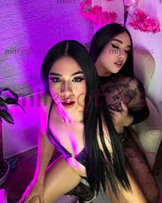 TRIO DOS CHICAS TRANS COMPLACIENTES DISPONIBLES EL TRIO PERFECTO CONTIGO - FOTO 5