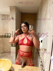 TRANNY FIESTERA !! CON UNA RICA VERGA LLENA DE LECHE Y CULITO TRAGON ! - FOTO 4