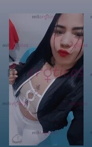 LINDA MORENITA DULCE CON UN TOQUEN PICASTE COQUETAS COMO IMAGINAR - FOTO 1