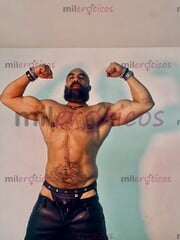 BIKER, LEATHER, MUSCULOSO, VERGON, DOMINANTE, COMPLACIENTE - FOTO 10