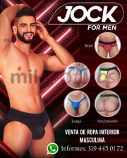 ROPA INTERIOR MASCULINA EROTICA. SUSPENSORIOS, TANGAS Y BRIEFS PARA HOMBRE. - FOTO 3