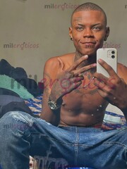 MACHO NEGRO FULL LECHERO POTENTE 23CM ATIENDO MUJERES Y PAREJA - FOTO 9