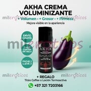 AKHA CREMA VOLUMINIZANTE ENGROSADORA PAGUE 2 LLEVE 3 - FOTO 1