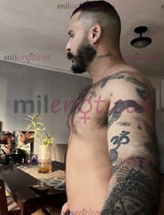 HASSAM MACHO SERIO ÁRABE DOTADO GRUESO 21 CM BARBADO MORBOSO DOMINANTE - FOTO 9