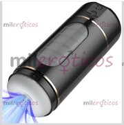 MASTURBADOR CUP COOL DISCRETO CON VIBRACIÓN Y VOZ - FOTO 5