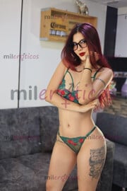 EVELYN, PELIRROJA CON CARA DE PROFESORA DISPUESTA HACERTE GRITAR DE PLACER - FOTO 9