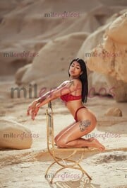 HERMOSA LATINA PIEL CANELA CUERPO ESBELTO MIRADA ANGELICAL - FOTO 9