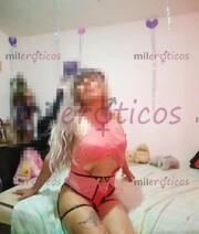 HERMOSA Y MUY FEMENINA, TRANNY ESPECTACULAR CON BELLO CUERPO Y ROSTRO CARIÑO - FOTO 8