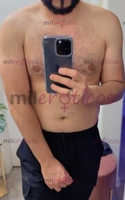 CHICO VARONIL, BARBÓN, ATLÉTICO. DISPUESTO A CUMPLIR TUS FANTASÍAS. - FOTO 3