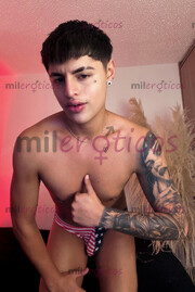 CHICO MUY SENSUAL CUERPO ESBELTO TATUADO - FOTO 3